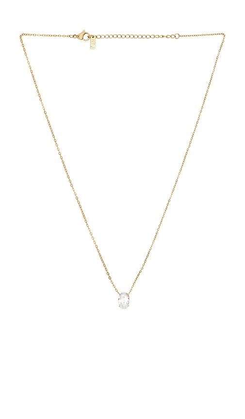 Natalie B Jewelry Evan Solitaire Necklace