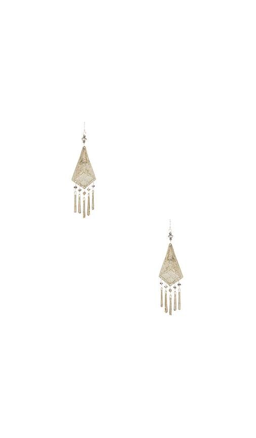 Vintage Lotus Earring