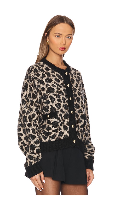 NATION LTD TESSA JACQUARD CARDIGAN 