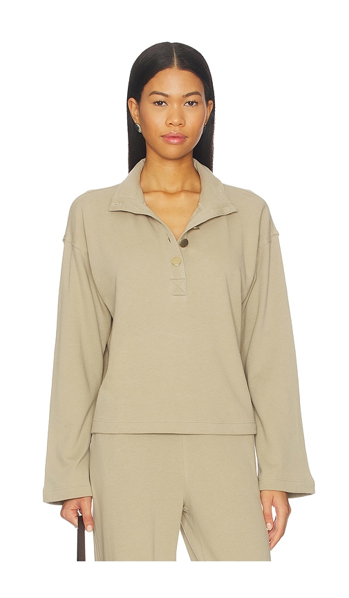 Nation Los Angeles Franz Sweatshirt In Brown