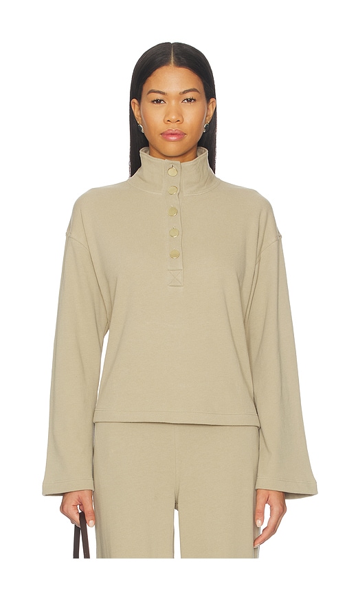 Nation Los Angeles Franz Sweatshirt In Brown