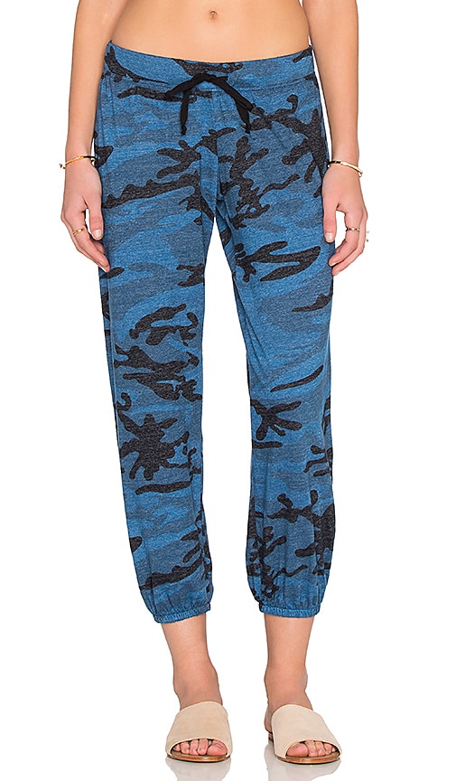 Medora Camo Capri Sweatpant