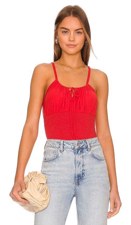 Nation LTD Adeline Chemise Tank in Rouge REVOLVE