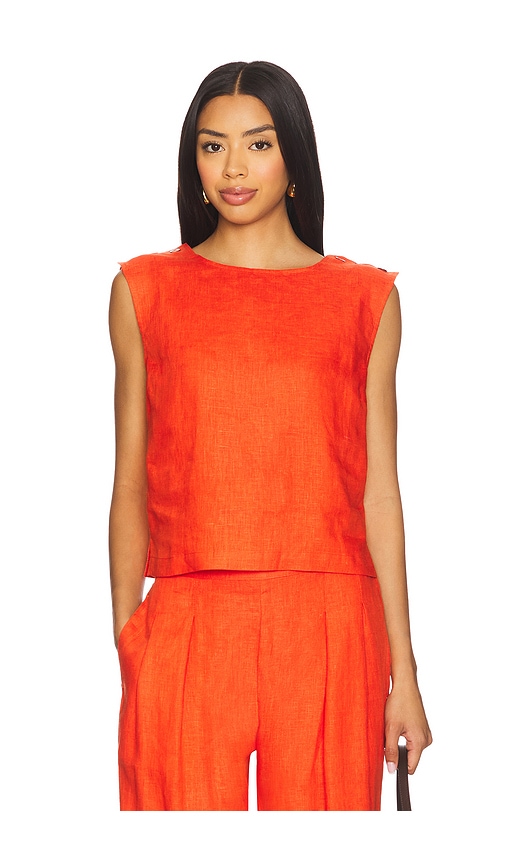 Cara Tank Top in Burnt Orange. - size XS (also in L, M, S, XL/1X)