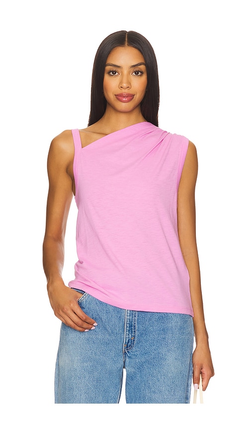 Quin Tank Top in Pink. - size XL/1X (also in L, M, S, XS)