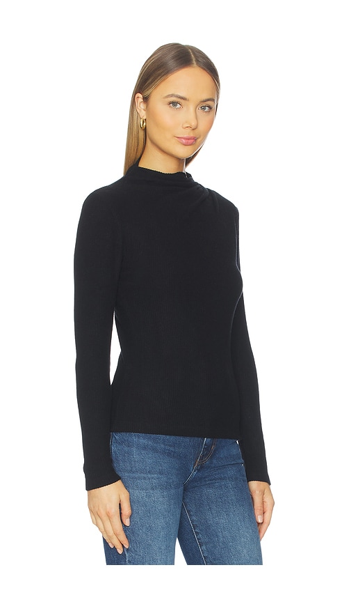 Nation Los Angeles Neda Pleated Top In Black