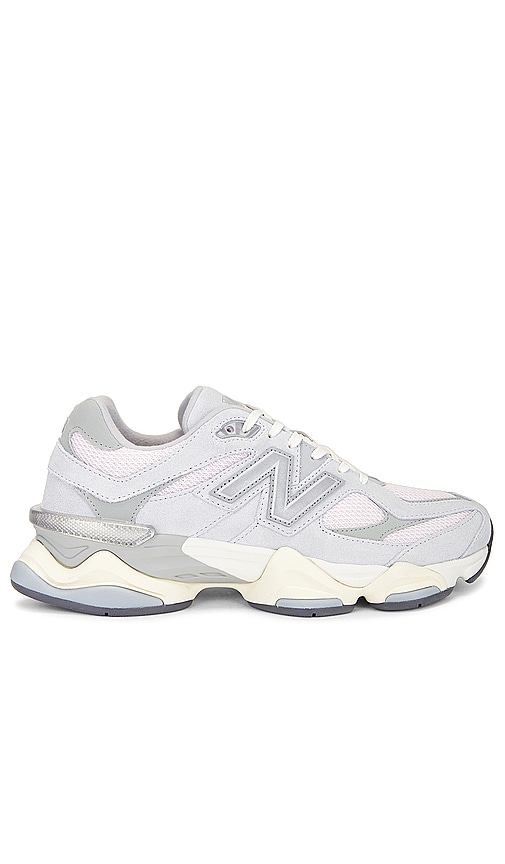 New Balance 9060 in Granite, Pink Granite, & Silver Metallic