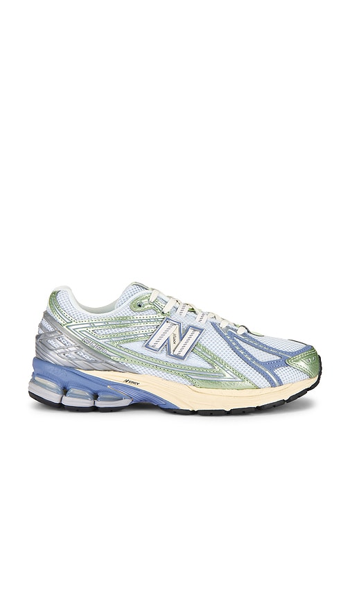 New Balance 1906R Sneakers in Ice Blue, Melon Water, & Dusk Shower