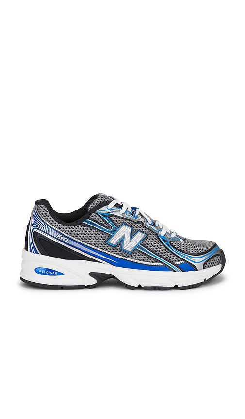 New Balance 740 Sneakers in Slate Grey & Blue Agate | REVOLVE