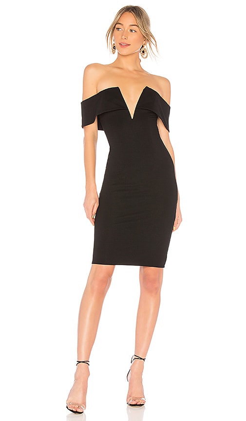 VESTIDO MIDI HOMBRO DESCUBIERTO BISHOP