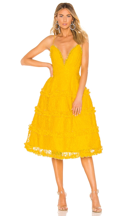 nbd yellow dress