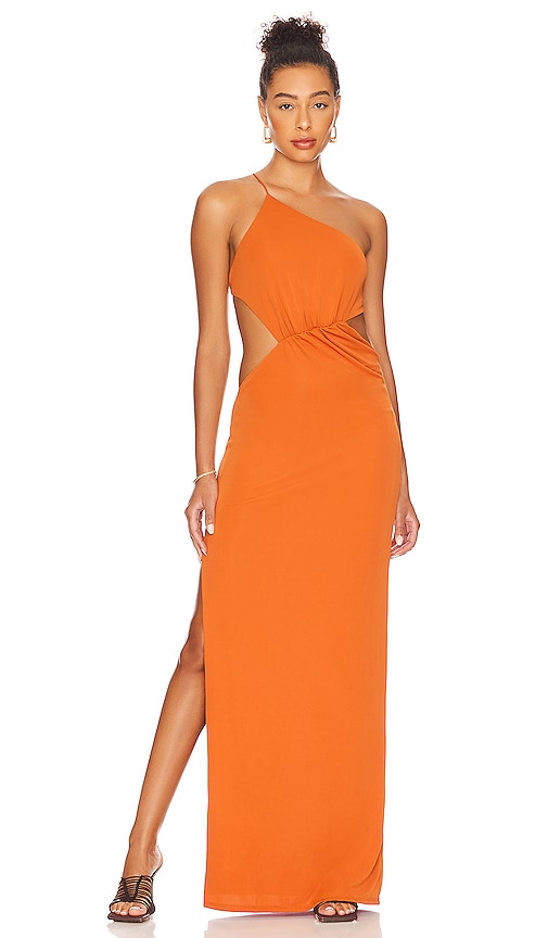 NBD Emme Maxi Dress in Burnt Orange | REVOLVE