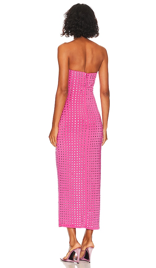  Nbd Midi-kleid James In Pink. Größe S. Also In Xxs. 