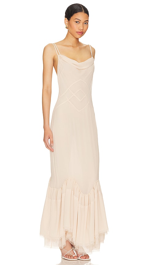 Shop Nbd Amata Gown In Cream