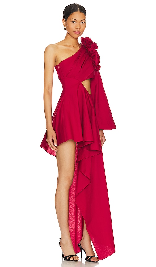 Shop Nbd Jai Maxi Dress In Red