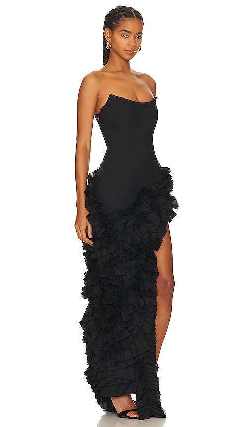 Shop Nbd Arabella Gown In Black