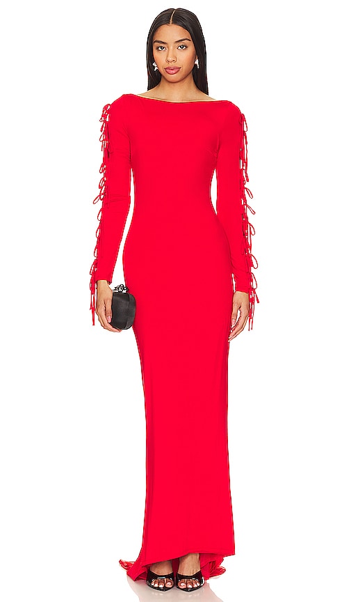 Nbd Simone Gown In Red