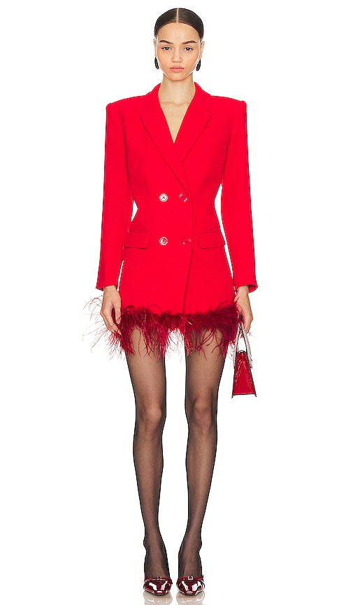 Nbd Yvette Blazer Dress In Red