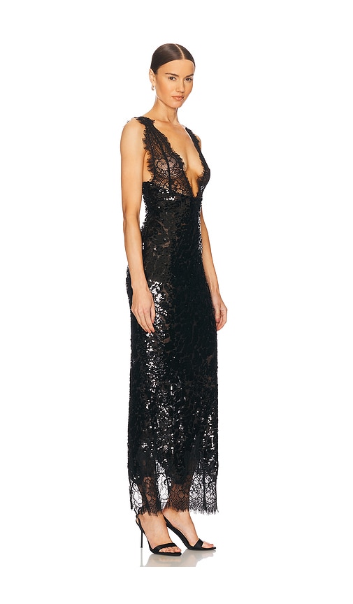 Nbd X Emma Rose The Lorelai Maxi Dress In 블랙