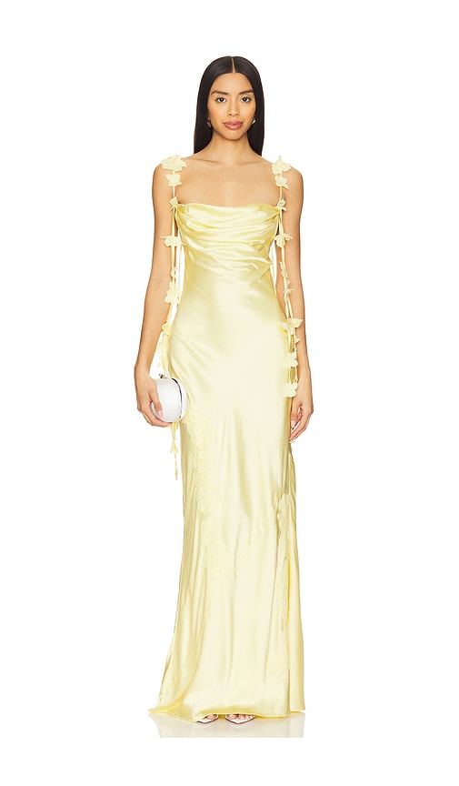 Inaya Gown in Yellow. - size XL (also in L)