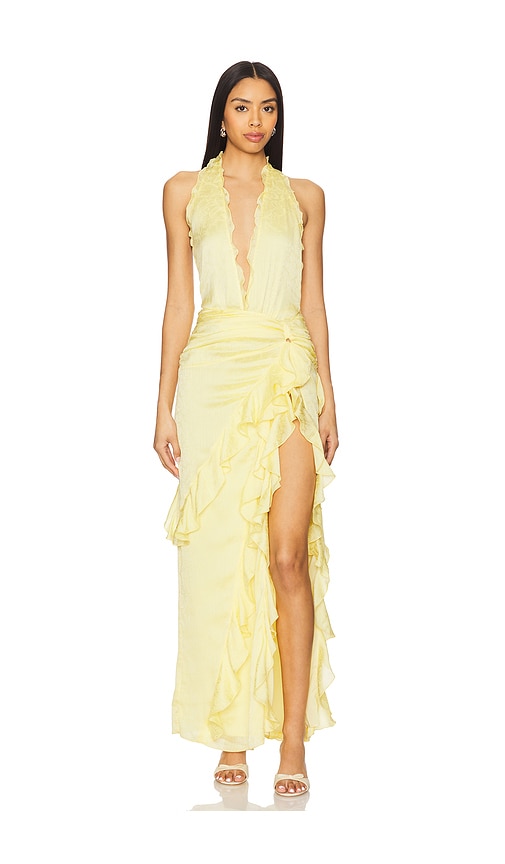 Celenia Maxi Dress in Yellow. - size L (also in M, XL) - NBD - Modalova