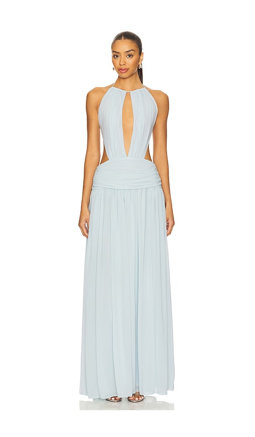 Nbd The Aquamarine Gown In Blue