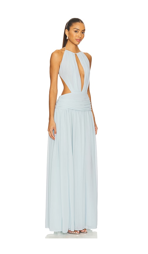 Nbd The Aquamarine Gown In Blue