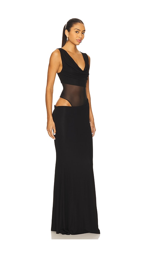 Nbd The Derowen Gown In Black