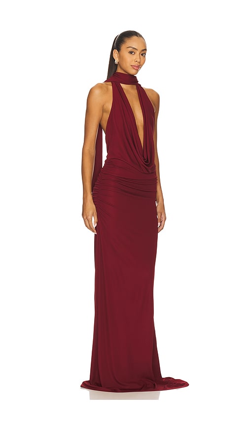  Nbd Abendkleid Lisha In Burgundy. Größe L. Also In Xl. 