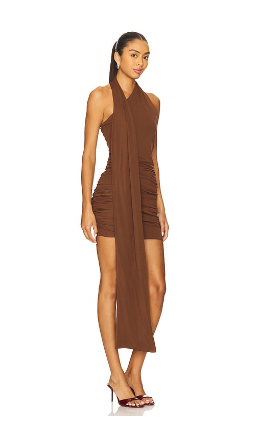 Nbd The Lisha Mini Dress In Brown