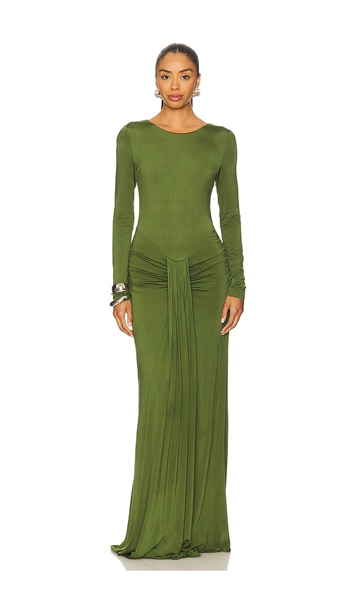 Nbd The Heena Gown In Green