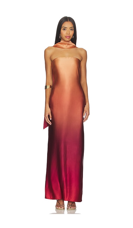 Nbd The Coralena Maxi Dress In Red