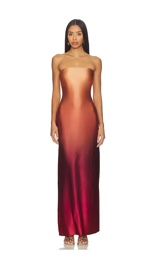 Nbd The Coralena Maxi Dress In Red