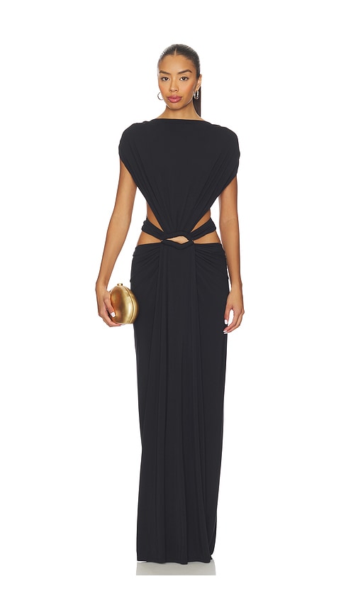 NBD Nicolette Gown in Black