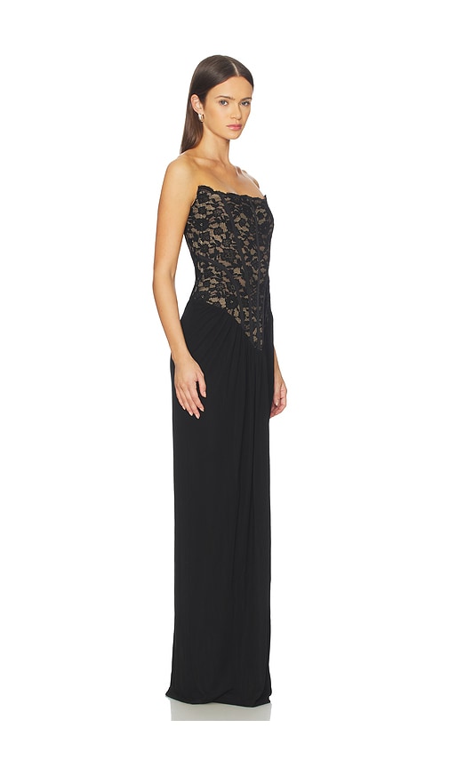 Nbd Asta Gown In Black