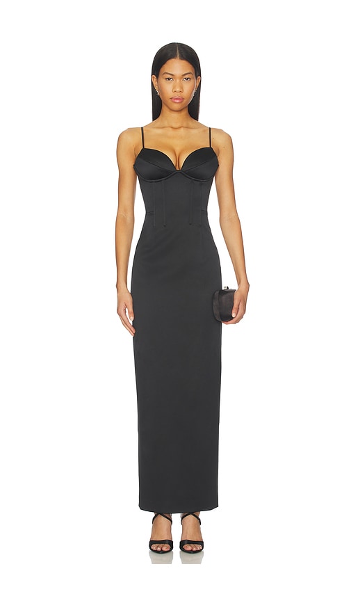 Nbd Agnes Gown In Black