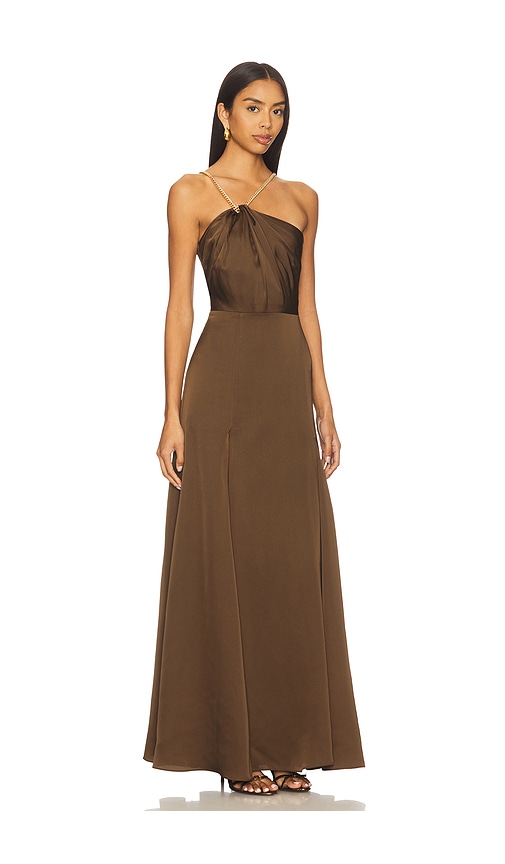 Nbd Clara Gown In Brown