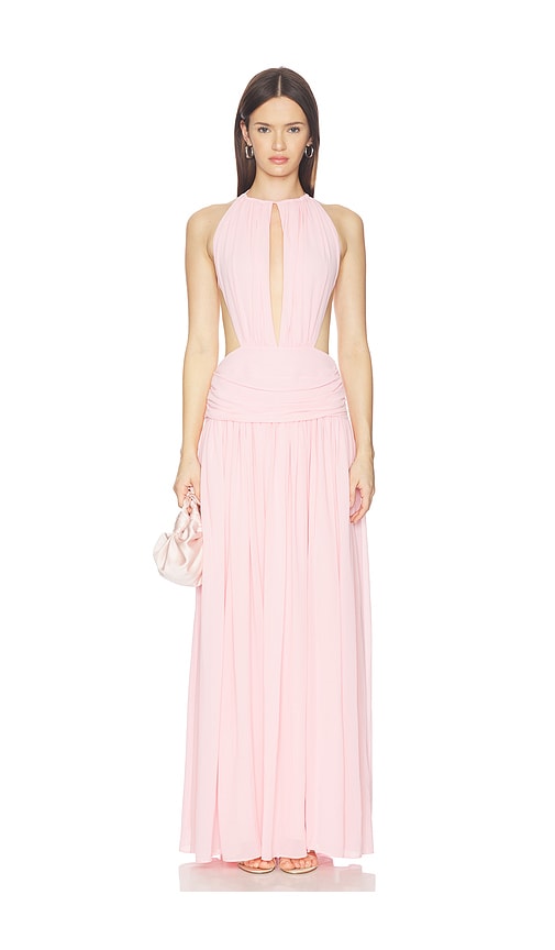 The Aquamarine Gown by NBD in Baby Pink