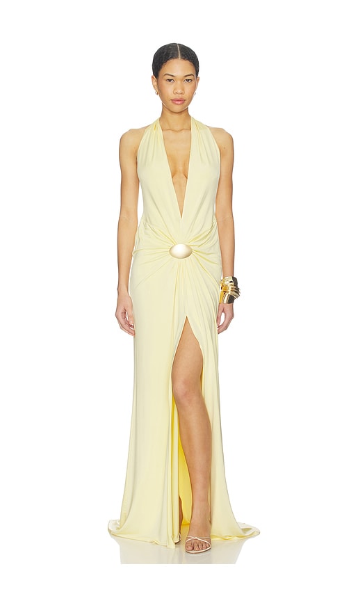 Juhi Gown by NBD in Butter Yellow
