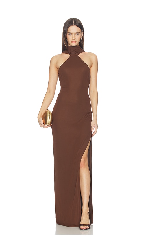 NBD ROBE DE SOIRE RENATA en Brown Taille XS Also en XXS S M L XL 136 €