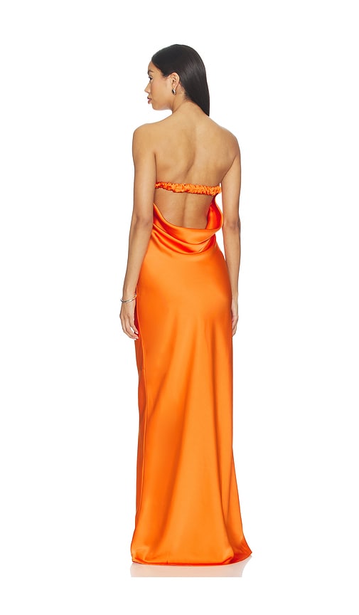 Indira Gown by NBD in Orange