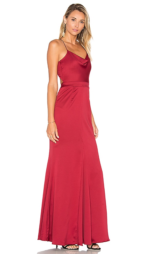 x revolve victory gown