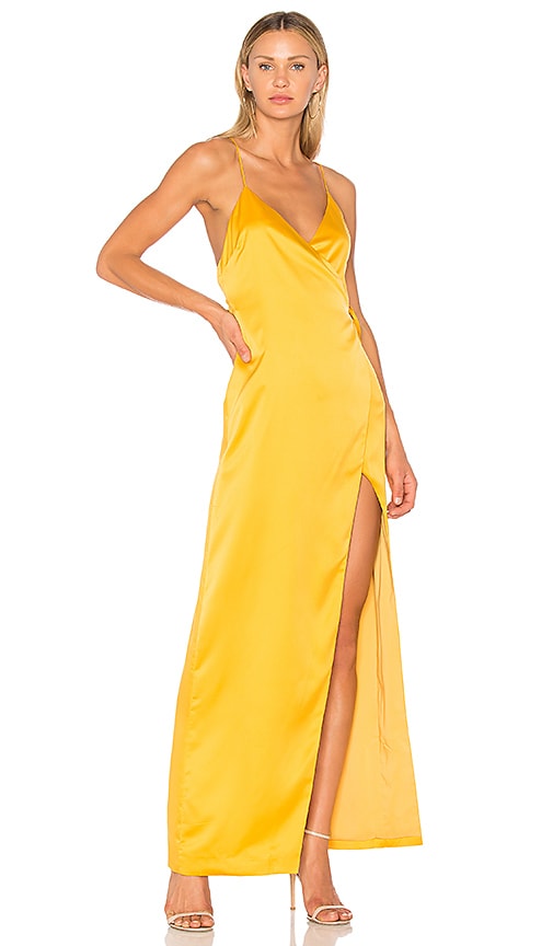 yellow dress revolve
