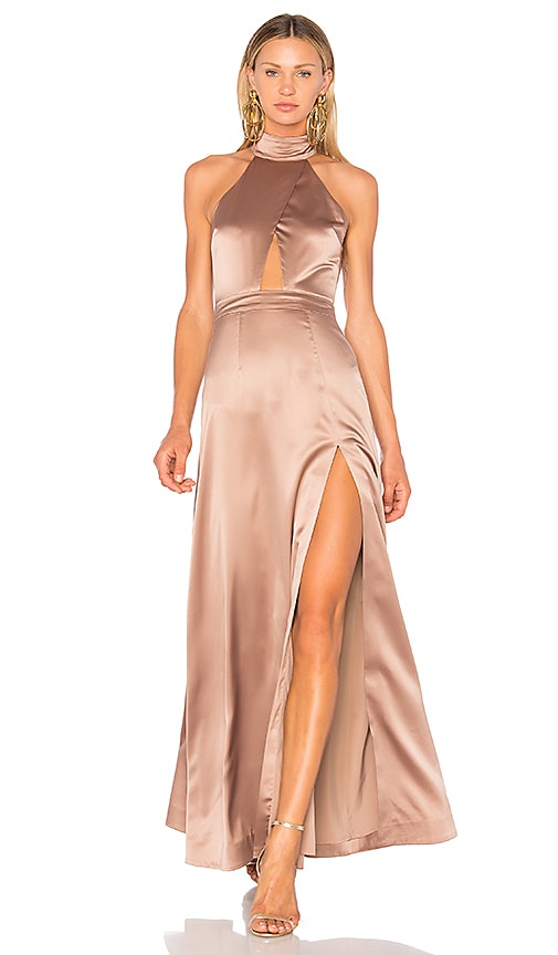 zendaya halter neck dress