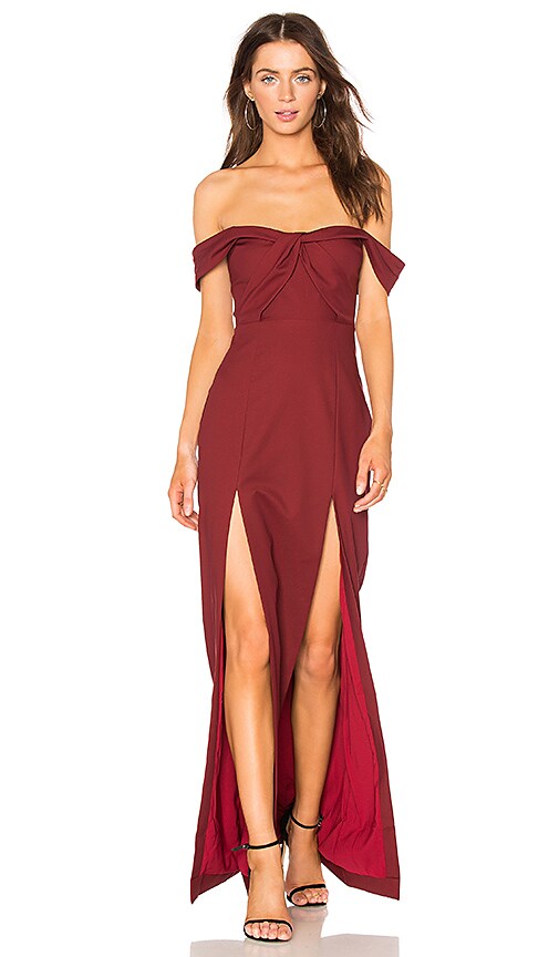 sheike maroon dress