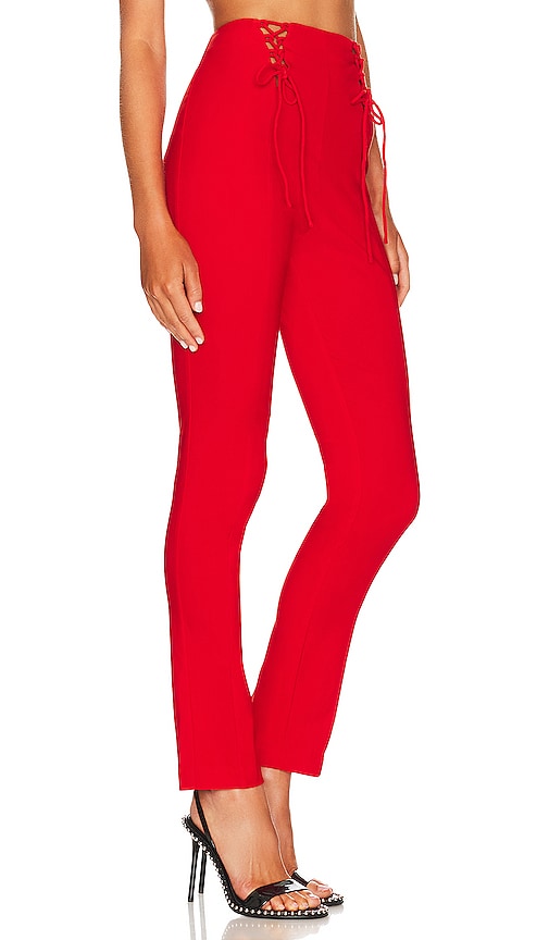 Shop Nbd Alessia Pant In Red