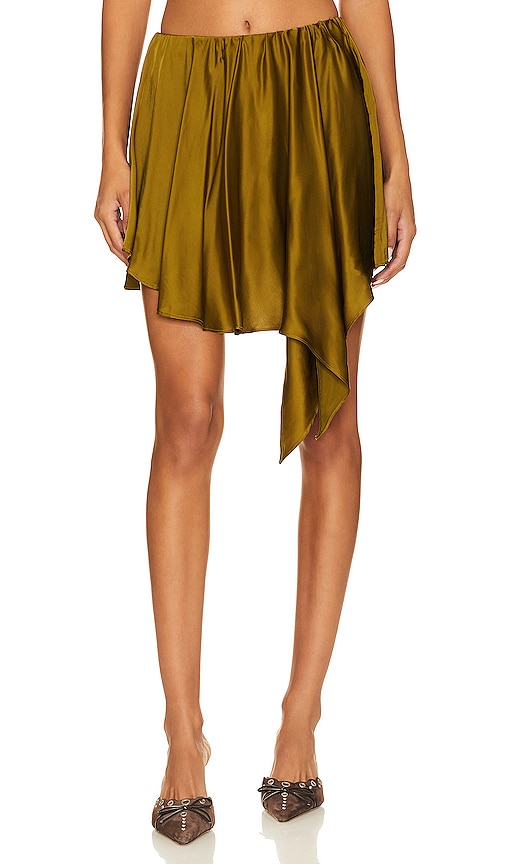 NBD Seema Skirt in Olive Green