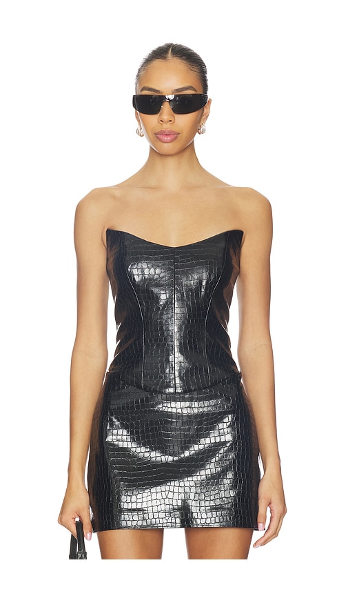 Nbd Yaz Bustier In Black