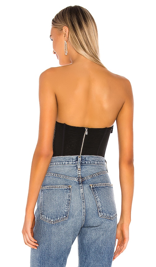  Nbd Bustier-top Hailee In Black. Größe S. Also In M. 