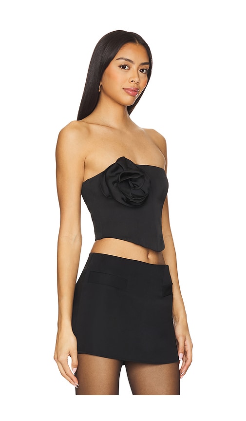 Nbd Chiara Bustier Top In 黑色